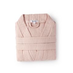 חלוק לבית קוקון ורוד בלאש -L/XL